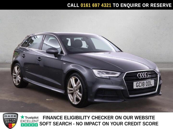 Audi A3 2.0 TFSI S Line Sportback Euro 6 (s/s) 5dr