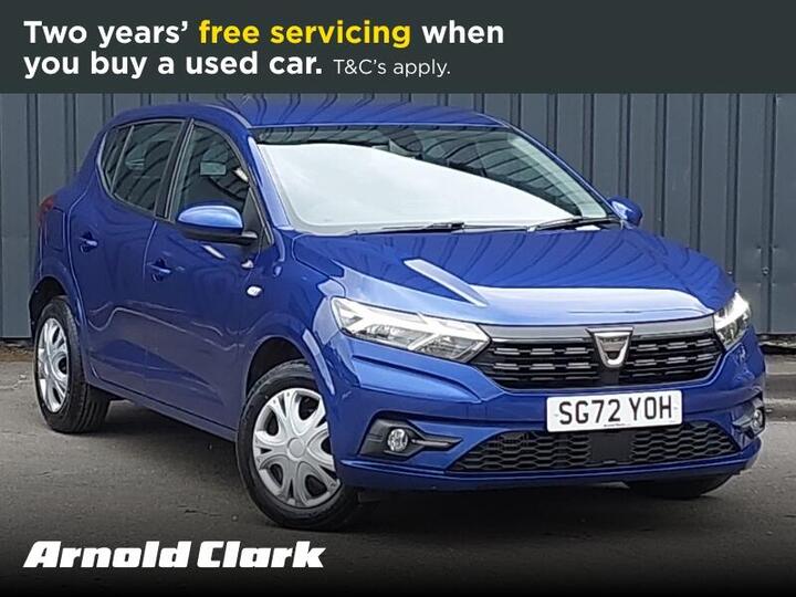 Dacia Sandero 1.0 TCe Comfort Euro 6 (s/s) 5dr Dacia Sandero 1.0 TCe Comfort Euro 6 (s/s) 5dr