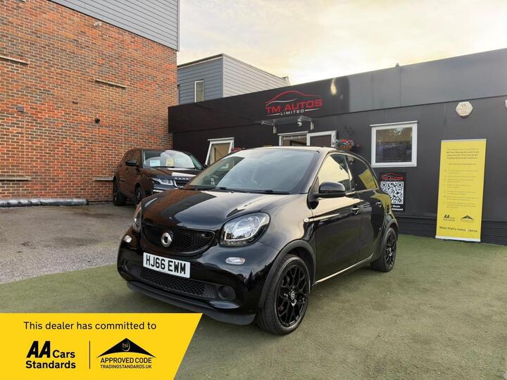 Smart Forfour 1.0 Edition Black Euro 6 (s/s) 5dr