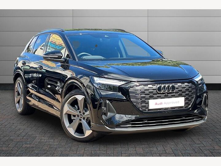 Audi Q4 E-tron 45 Black Edition Auto 5dr 82kWh Audi Q4 E-tron 45 Black Edition Auto 5dr 82kWh