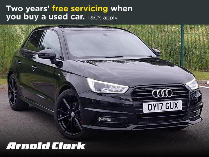 Audi A1 1.6 TDI Black Edition Sportback S Tronic Euro 6 (s/s) 5dr