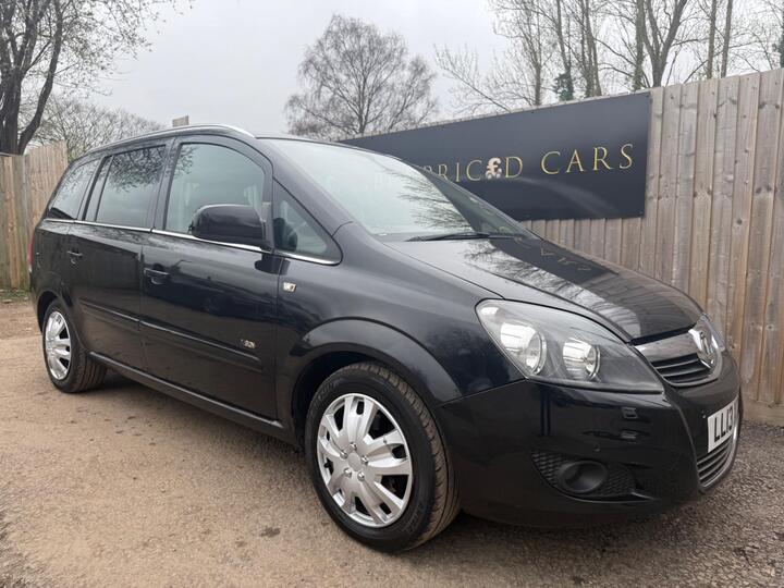 Vauxhall Zafira 1.6 16V Design Euro 5 5dr (SNav)