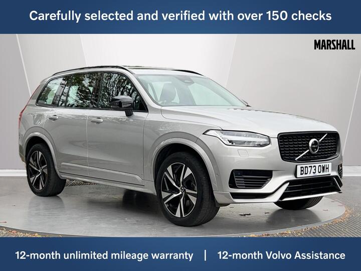Volvo XC90 2.0h T8 Recharge 18.8kWh Plus Auto 4WD Euro 6 (s/s) 5dr