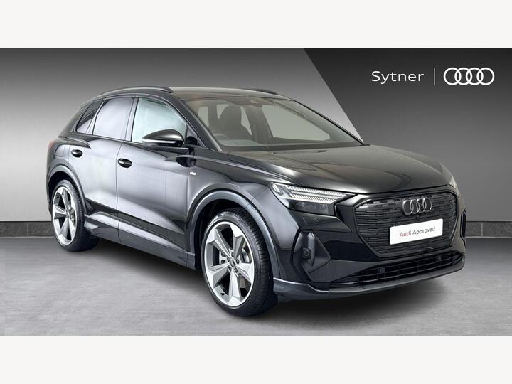 Audi Q4 E-tron 40 Black Edition Auto 5dr 63kWh Audi Q4 E-tron 40 Black Edition Auto 5dr 63kWh