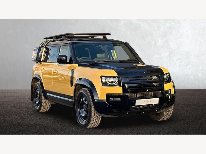 Land Rover Defender 110 3.0 D350 MHEV Trophy Edition Deep Sandglow Auto 4WD Euro 6 (s/s) 5dr
