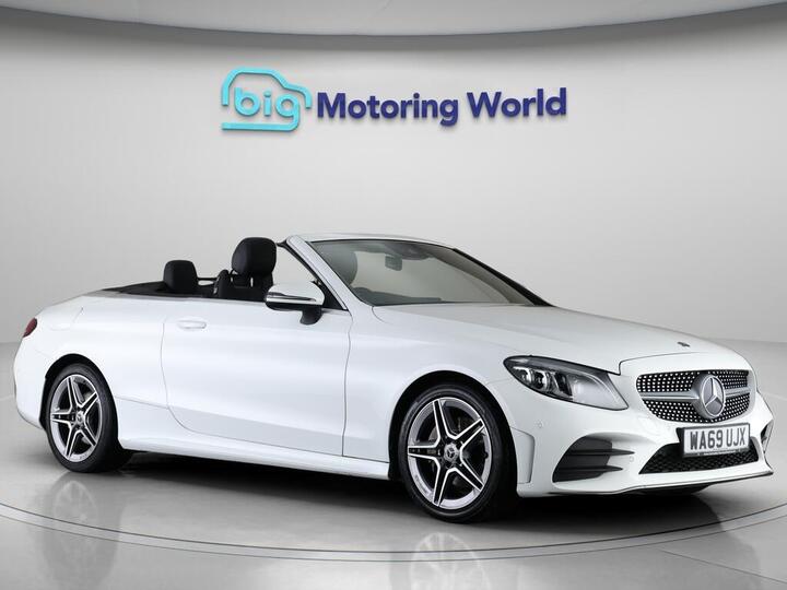 Mercedes-Benz C Class 2.0 C220d AMG Line (Premium) Cabriolet G-Tronic+ Euro 6 (s/s) 2dr