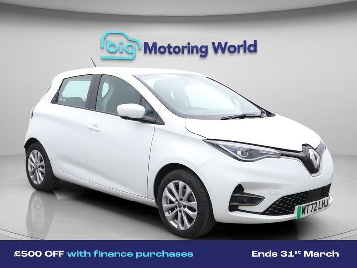 Renault Zoe R135 EV50 52kWh S Edition Auto 5dr (Rapid Charge)