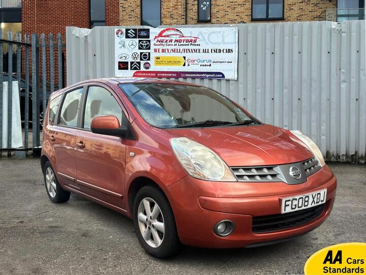 Nissan Note 1.6 16V Acenta Auto Euro 4 5dr Nissan Note 1.6 16V Acenta Auto Euro 4 5dr