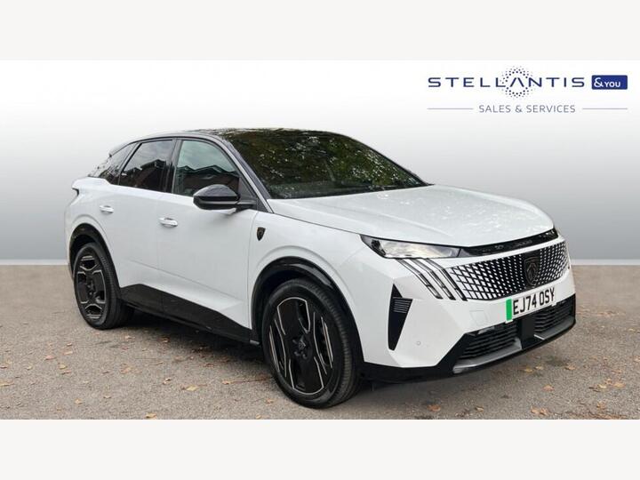 Peugeot E-3008 73kWh GT Auto 5dr Peugeot E-3008 73kWh GT Auto 5dr
