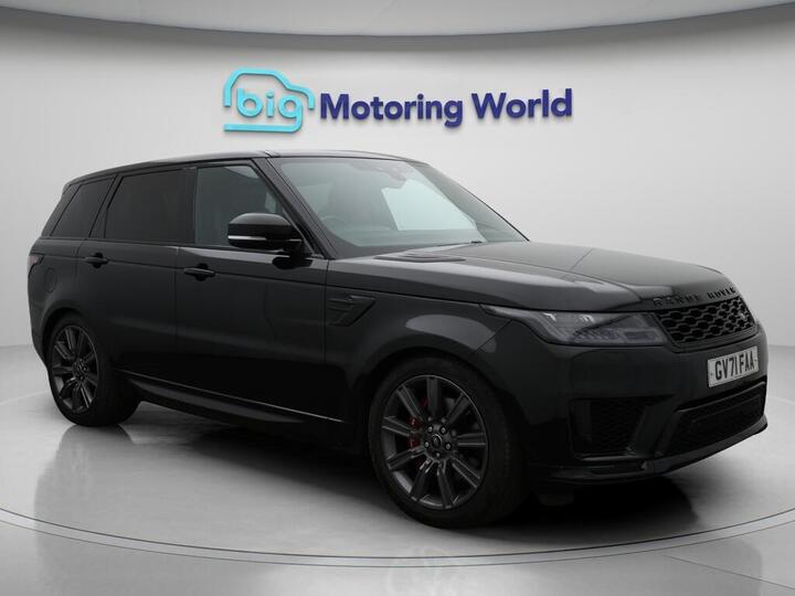Land Rover Range Rover Sport 2.0 P400e 13.1kWh HSE Dynamic Black Auto 4WD Euro 6 (s/s) 5dr Land Rover Range Rover Sport 2.0 P400e 13.1kWh HSE Dynamic Black Auto 4WD Euro 6 (s/s) 5dr