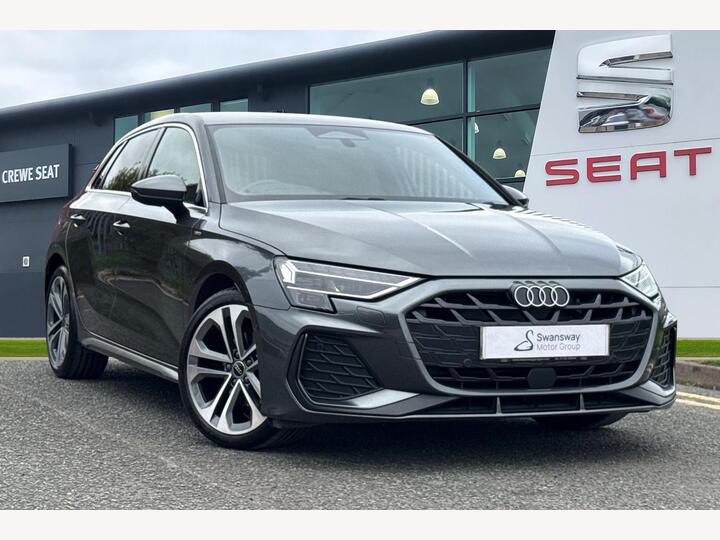 Audi A3 1.5 TFSI 30 S Line Sportback S Tronic Euro 6 (s/s) 5dr