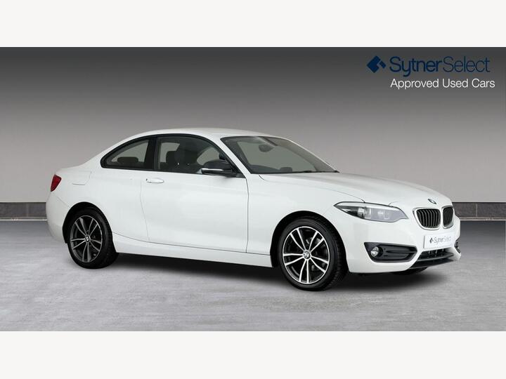 BMW 2 SERIES 2.0 218d Sport Euro 6 (s/s) 2dr