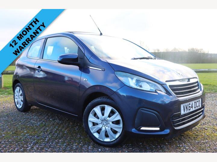 Peugeot 108 1.0 VTi Active Top! Euro 5 3dr Euro 5