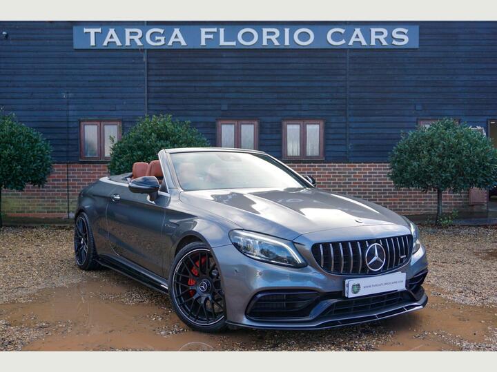Mercedes-Benz C Class 4.0 C63 V8 BiTurbo AMG S (Premium Plus) Cabriolet SpdS MCT Euro 6 (s/s) 2dr