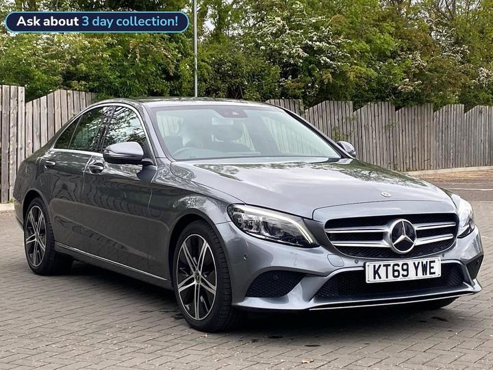 Mercedes-Benz C CLASS 1.5 C200 MHEV EQ Boost Sport (Premium) G-Tronic+ Euro 6 (s/s) 4dr