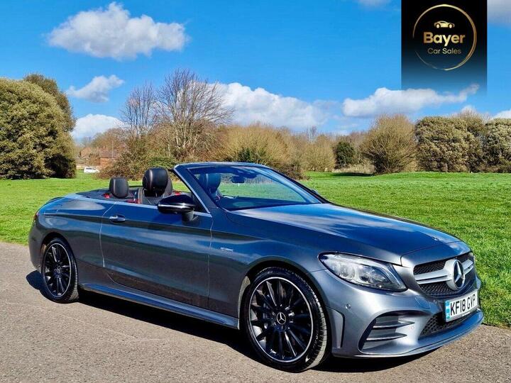 Mercedes-Benz C-CLASS 3.0 C43 V6 AMG (Premium Plus) Cabriolet G-Tronic+ 4MATIC Euro 6 (s/s) 2dr
