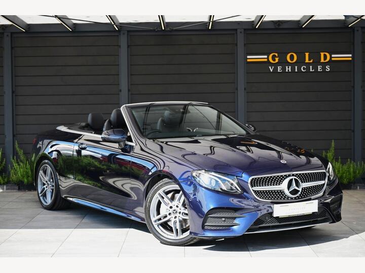 Mercedes-Benz E-CLASS 2.0 E220d AMG Line (Premium) Cabriolet G-Tronic+ Euro 6 (s/s) 2dr