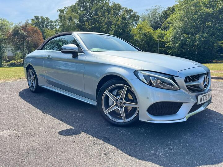 Mercedes-Benz C Class 2.1 C220d AMG Line (Premium Plus) Cabriolet G-Tronic+ 4MATIC Euro 6 (s/s) 2dr