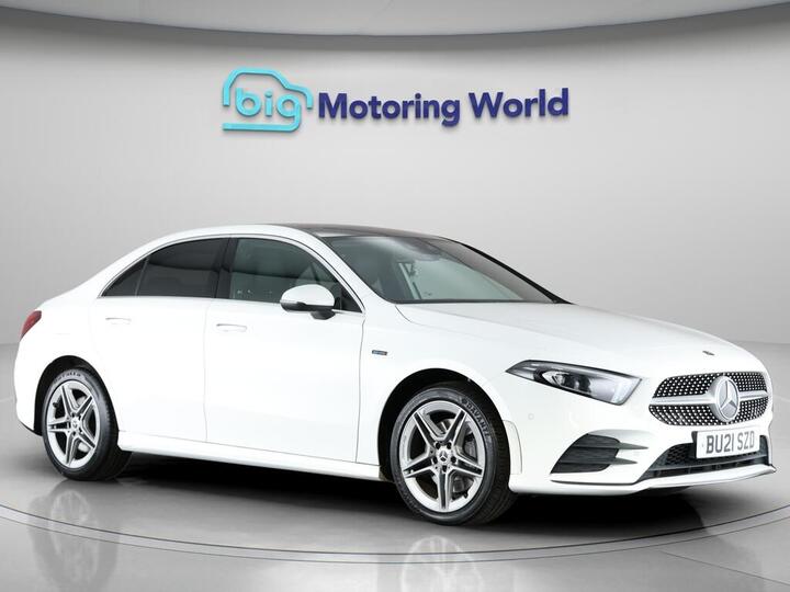 Mercedes-Benz A Class 1.3 A250e 15.6kWh AMG Line (Premium Plus 2) 8G-DCT Euro 6 (s/s) 4dr Mercedes-Benz A Class 1.3 A250e 15.6kWh AMG Line (Premium Plus 2) 8G-DCT Euro 6 (s/s) 4dr