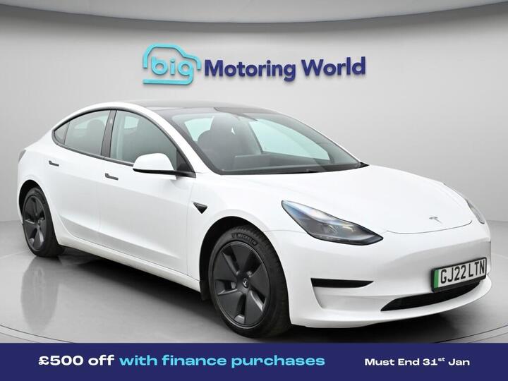 Tesla Model 3 Standard Range Plus Auto RWD 4dr