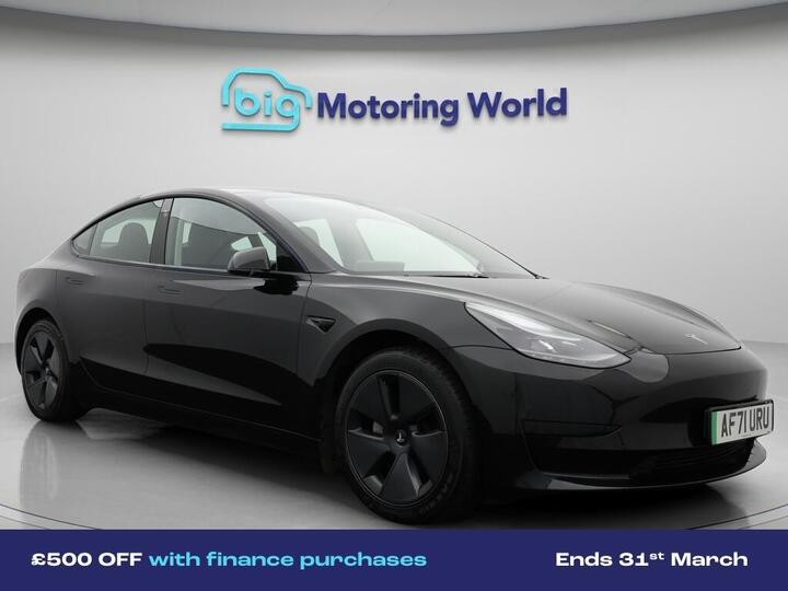 Tesla Model 3 Standard Range Plus Auto RWD 4dr