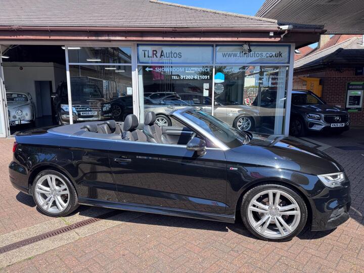 Audi A3 Cabriolet 1.4 TFSI CoD S Line S Tronic Euro 6 (s/s) 2dr