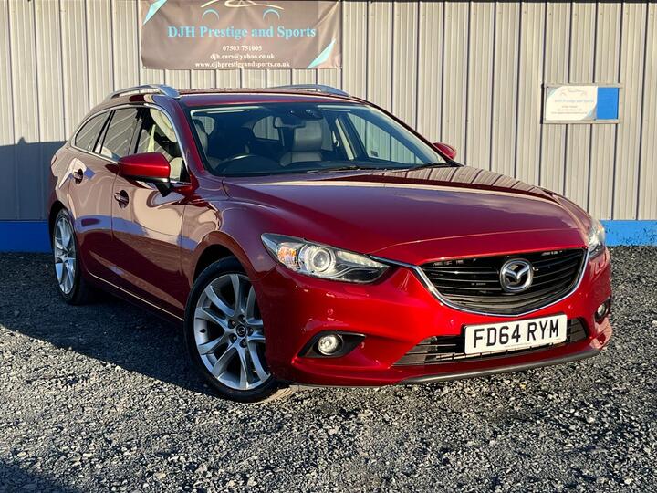 Mazda Mazda6 2.2 SKYACTIV-D Sport Nav Tourer Euro 6 (s/s) 5dr Mazda Mazda6 2.2 SKYACTIV-D Sport Nav Tourer Euro 6 (s/s) 5dr