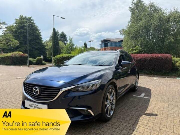 Mazda Mazda6 2.2 SKYACTIV-D Sport Nav Tourer Auto Euro 6 (s/s) 5dr Mazda Mazda6 2.2 SKYACTIV-D Sport Nav Tourer Auto Euro 6 (s/s) 5dr
