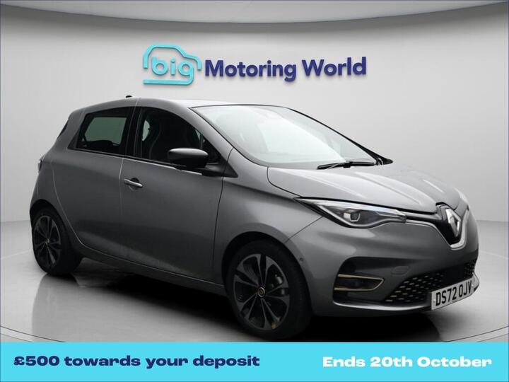 Renault Zoe R135 EV50 52kWh Iconic Auto 5dr (Boost Charge)