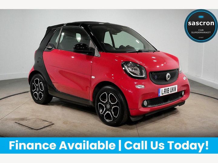 Smart Fortwo 17.6kWh Prime (Premium Plus) Cabriolet Auto 2dr