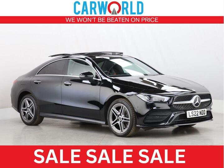 Mercedes-Benz CLA 1.3 CLA250e 15.6kWh AMG Line (Premium Plus) Coupe 8G-DCT Euro 6 (s/s) 4dr Mercedes-Benz CLA 1.3 CLA250e 15.6kWh AMG Line (Premium Plus) Coupe 8G-DCT Euro 6 (s/s) 4dr