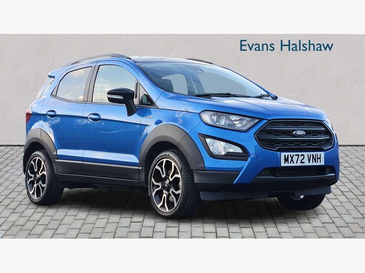 Ford ECOSPORT HATCHBACK 1.0T EcoBoost Active Euro 6 (s/s) 5dr Ford ECOSPORT HATCHBACK 1.0T EcoBoost Active Euro 6 (s/s) 5dr