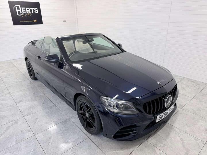 Mercedes-Benz C-CLASS 1.5 C200 MHEV AMG Line (Premium) Cabriolet G-Tronic+ Euro 6 (s/s) 2dr