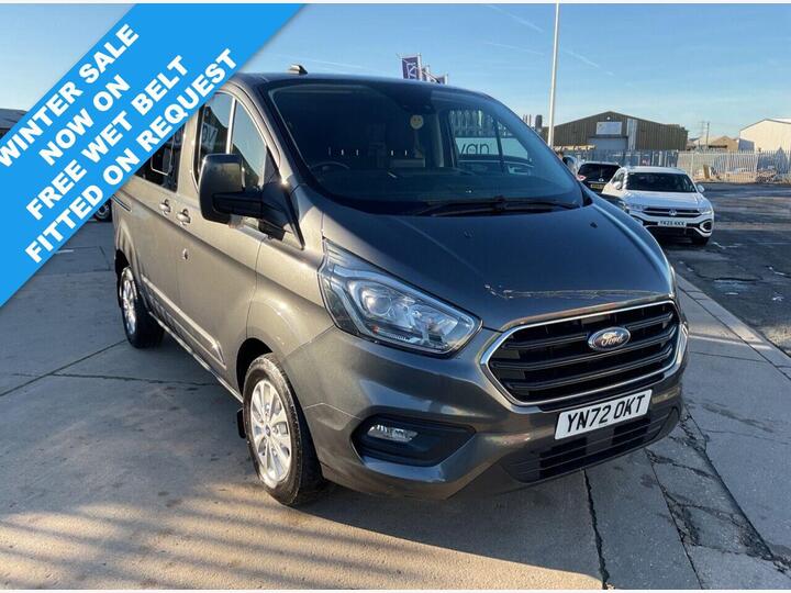Ford TRANSIT CUSTOM 2.0 300 EcoBlue Limited Crew Van L1 H1 Euro 6 (s/s) 5dr (6 Seat) Ford TRANSIT CUSTOM 2.0 300 EcoBlue Limited Crew Van L1 H1 Euro 6 (s/s) 5dr (6 Seat)