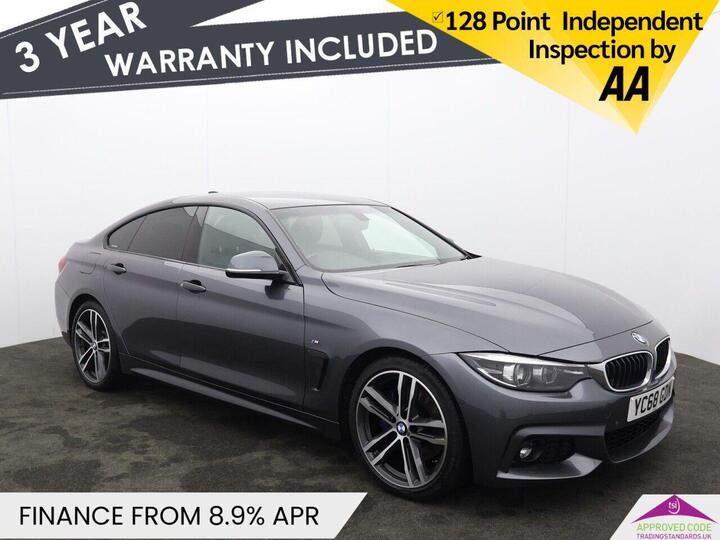BMW 4 SERIES GRAN COUPE 2.0 420d M Sport Auto Euro 6 (s/s) 5dr BMW 4 SERIES GRAN COUPE 2.0 420d M Sport Auto Euro 6 (s/s) 5dr