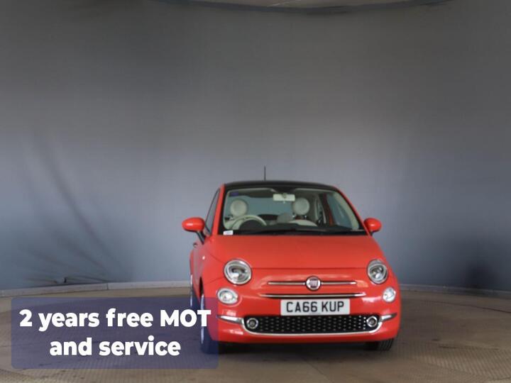 Fiat 500 1.2 Lounge Euro 6 (s/s) 3dr