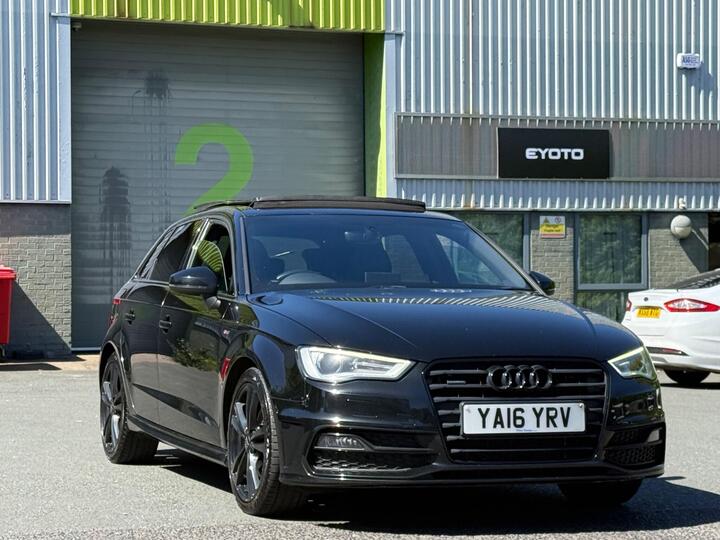 Audi A3 2.0 TDI S Line Sportback S Tronic Quattro Euro 6 (s/s) 5dr (Nav)