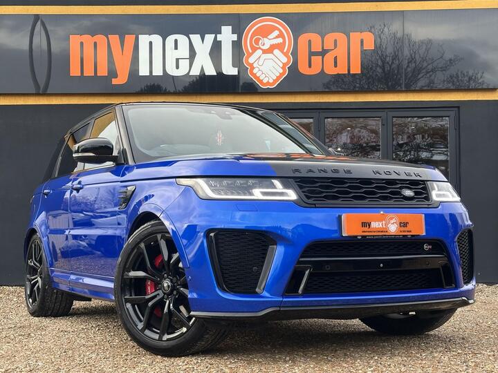 Land Rover RANGE ROVER SPORT 5.0 P575 V8 SVR Auto 4WD Euro 6 (s/s) 5dr Land Rover RANGE ROVER SPORT 5.0 P575 V8 SVR Auto 4WD Euro 6 (s/s) 5dr