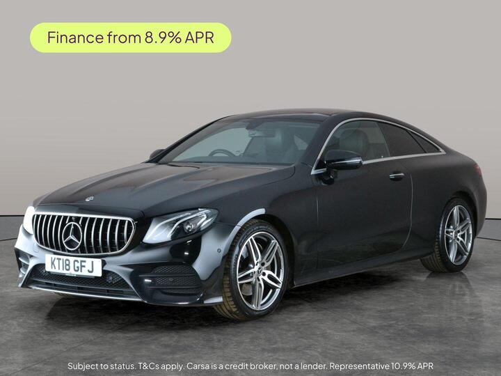 Mercedes-Benz E Class 2.0 E220d AMG Line (Premium) G-Tronic+ Euro 6 (s/s) 2dr Mercedes-Benz E Class 2.0 E220d AMG Line (Premium) G-Tronic+ Euro 6 (s/s) 2dr