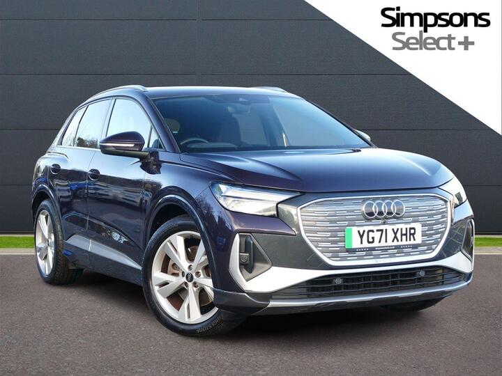 Audi Q4 50 S Line Auto Quattro 5dr 82kWh Audi Q4 50 S Line Auto Quattro 5dr 82kWh