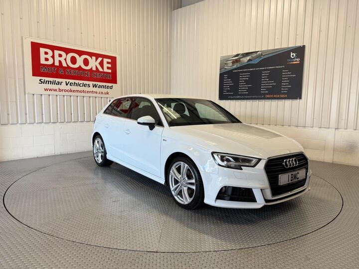 Audi A3 1.0 TFSI 30 S Line Sportback Euro 6 (s/s) 5dr