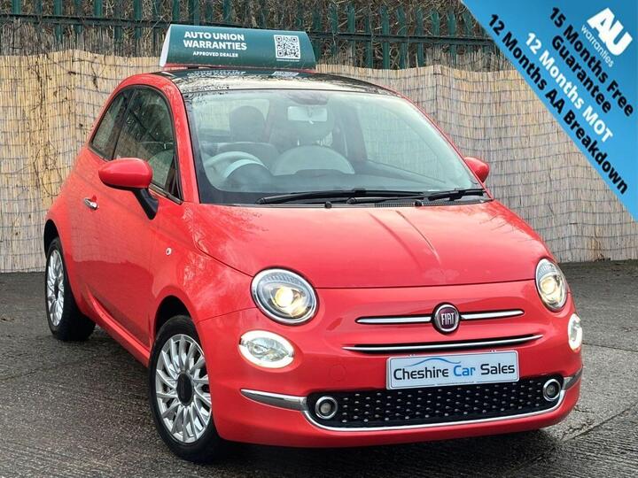 Fiat 500 1.2 Lounge Euro 6 (s/s) 3dr