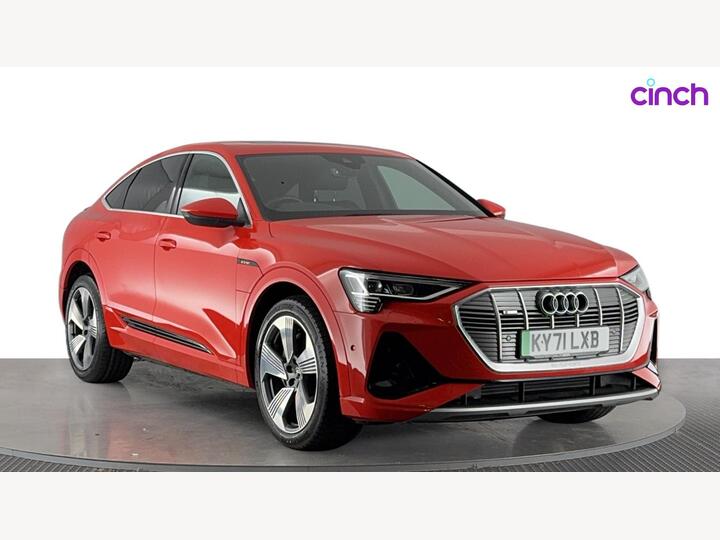 Audi E-tron 50 S Line Sportback Auto Quattro 5dr 71.2kWh (11kW Charger)