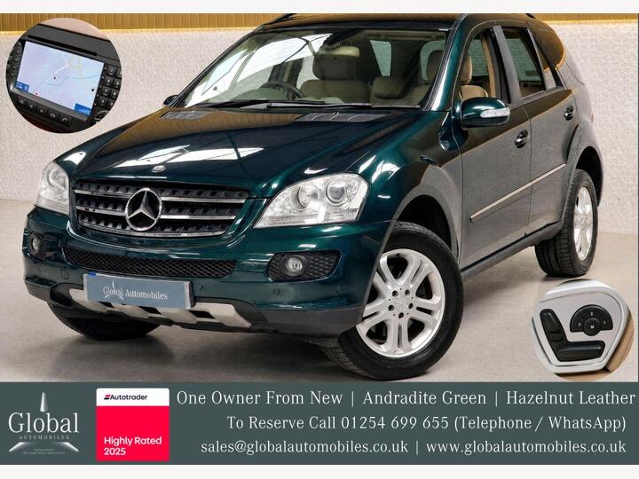 Mercedes-Benz M-CLASS 3.0 ML320 CDI SE 7G-Tronic 5dr
