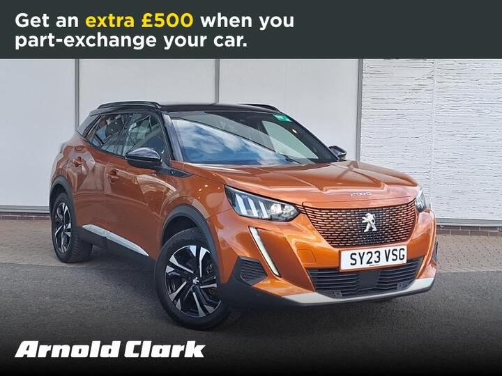 Peugeot E-2008 50kWh GT Auto 5dr (7kW Charger)