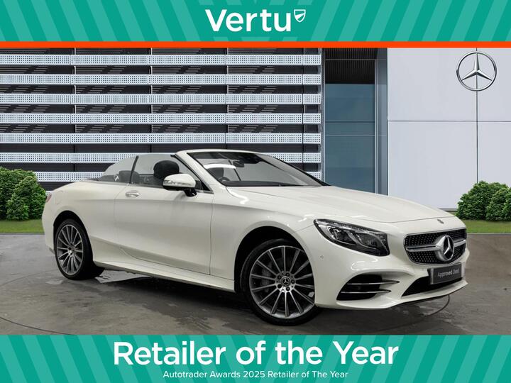 Mercedes-Benz S-Class 4.0 S560 V8 BiTurbo AMG Line (Premium) Cabriolet G-Tronic Euro 6 (s/s) 2dr