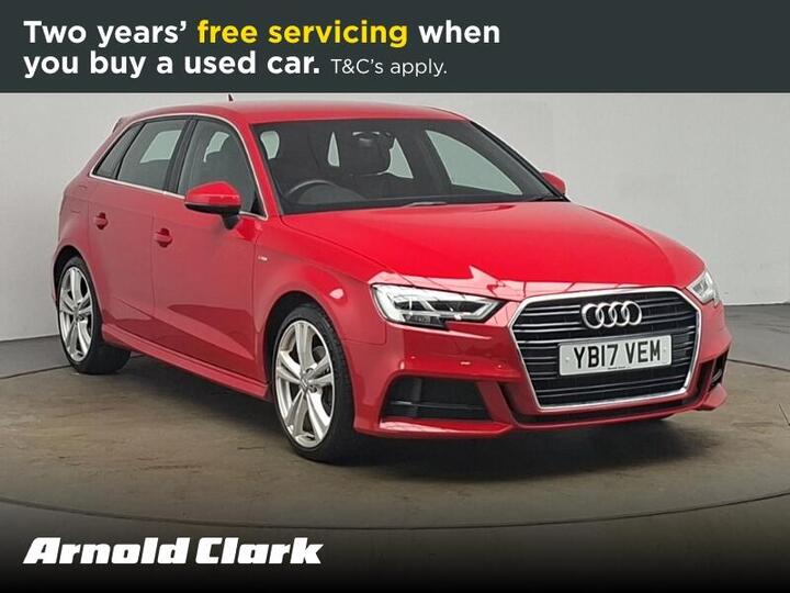 Audi A3 1.6 TDI S Line Sportback Euro 6 (s/s) 5dr