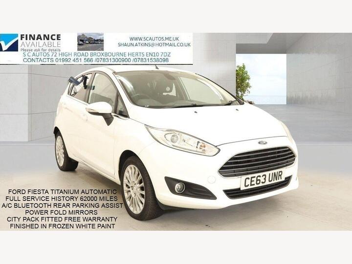 Ford Fiesta 1.6 Titanium Powershift Euro 5 5dr