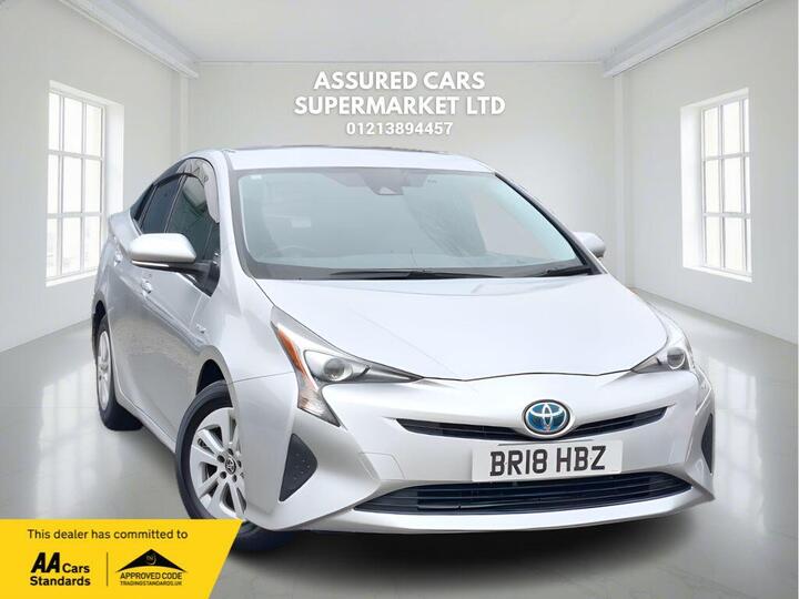 Toyota PRIUS 1.8L VVT-I PETROL HYBRID Auto_Hybrid_Low Miles_UlezFree