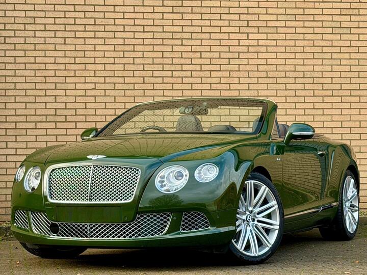 Bentley Continental 6.0 W12 GTC Speed Auto 4WD Euro 5 2dr